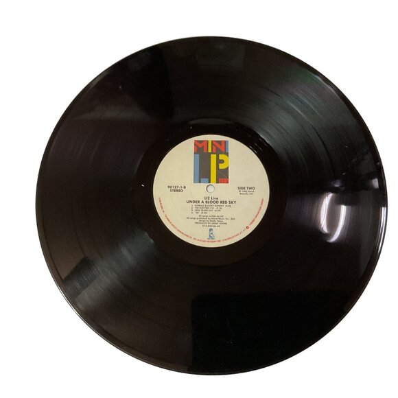 U2 Under A Blood Red Sky Live Album Vinyl Record Mini LP 1983 - Picture 5 of 7